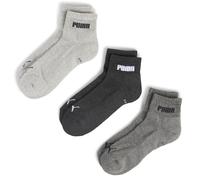 Lot de 3 paires de chaussettes unisexes PUMA, Vêtements, Grey Combo, 35-38 35-38