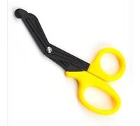 Lot de 3 paires de ciseaux de survie pour infirmière, traumatisme, soins médicaux, pansement, premiers secours d'urgence pour camping en plein air (jaune)