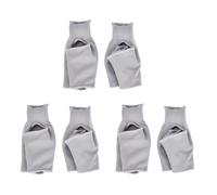 Lot de 3 paires de correcteurs de valve pour soulager les oignons et les orteils - Pour homme et femme - Attelle respirante pour hallux valgus - Soutien d'alignement - Gris