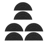 Lot de 3 paires de coussinets adhésifs en caoutchouc EVA antidérapant pour chaussures pour adultes et enfants