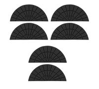 Lot de 3 paires de coussinets adhésifs en caoutchouc EVA antidérapant pour chaussures pour adultes et enfants