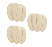Lot de 3 paires de coussinets de langue adhésifs pour chaussures Beige