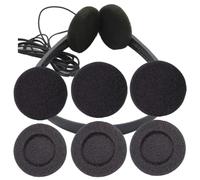 Lot de 3 paires de coussinets de rechange pour casque AIWA Hp-M028 HR-MD028 HP-A071
