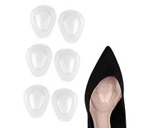 Lot de 3 paires de coussinets en gel pour la plante des pieds, coussinets pour chaussures à talons hauts, coussinets réutilisables pour soulager la douleur du métatarse, pour femme
