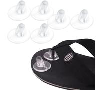 Lot de 3 paires de coussinets transparents unisexes en gel de silicone souple pour orteils - Semelles intérieures - Protège-orteils - Protège-orteils