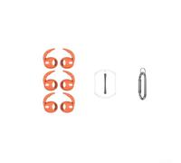 Lot de 3 paires de crochets d'oreille pour AirPods Pro 3 2025, coques en silicone antidérapantes E41 pour écouteurs intra-auriculaires à ajustement sûr, crochets d'oreille pour écouteurs sans fil de