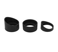 Lot de 3 paires de protections oculaires en caoutchouc souple pour microscope AmScope SW SM ZM