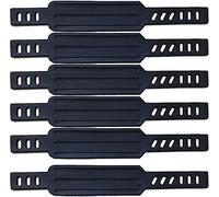Lot de 3 paires de sangles de pédale de vélo d'appartement, longueur réglable, universelle, compatible avec la plupart des pédales de vélo, vélo d'exercice, vélo pour la maison ou la salle de sport