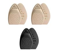 Lot de 3 paires de semelles antidérapantes pour avant-pied, respirantes et absorbantes pour chaussures à talons hauts, décompression et absorption des chocs
