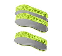 Lot de 3 paires de semelles intérieures en EVA pour chaussures de sport - Rembourrage confortable - 39-40 - Gris - Taille 39-40