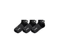Erima Socquettes mixte – Lot de 3 paires Noir Taille M (39-42 EU)