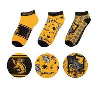 Lot de 3 paires de socquettes Harry Potter Poufsouffle Cinereplicas