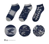 Lot de 3 paires de socquettes Harry Potter Serdaigle Cinereplicas
