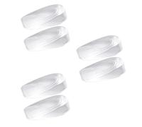 Lot de 3 paires de talonnettes en gel silicone pour talon d'Achille 1 cm 2 cm Semelles d'augmentation de la hauteur pour la plupart des types de chaussures de sport, bottes, chaussures hautes et