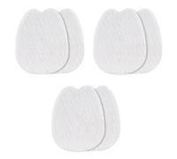 Lot de 3 paires de tapis anti-usure Thin Before Half A Yard Pad Casual Wear Shoes Anti Wear Shoes Tongue Stick ByR264 (blanc, taille unique)