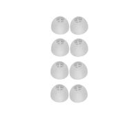 Lot de 3 paires d'embouts de rechange en silicone pour écouteurs Sennheiser CX Plus CX Plus SE CXPLUS Isolation phonique Noir S M L (Blanc XS (1 lot)