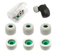 Lot de 3 paires d'embouts en mousse pour écouteurs Sony WF-1000XM4/WF-C500 - Gris moyen