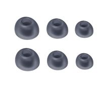 Lot de 3 paires d'embouts en silicone pour écouteurs JBL LIVE PRO2/Free2, réutilisables et lavables (S/M/L) (Bleu)