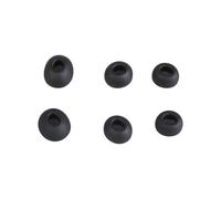 Lot de 3 paires d'embouts souples en silicone pour écouteurs intra-auriculaires avec suppression du bruit