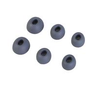 Lot de 3 paires d'embouts souples en silicone pour écouteurs intra-auriculaires avec suppression du bruit