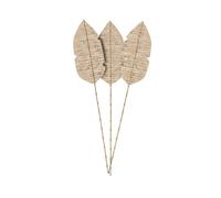 Lot de 3 palmes en jacinthe d'eau et bambou - Major - Rendez-Vous Déco