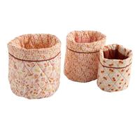 Lot de 3 panières esmée