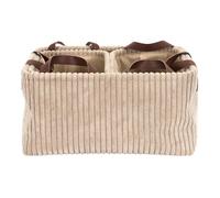Panier Rangement Taupe Cotele X3 H20cm