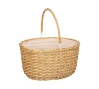 Lot De 3 Paniers En Bois Tressé Summer - Beige Beige