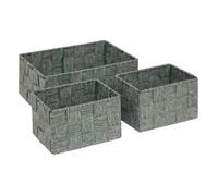 Lot de 3 paniers Lise vert - 5 five simply smart