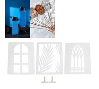 Lot de 3 Panneaux de Lumière et D'ombre, Panneau de Fond D'ombre de Lumière de Fenêtre de Simulation, Panneaux D'ombre de Photo pour la Photographie de Produits de Portrait de