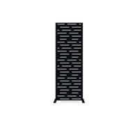 Lot de 3 Panneaux Décoratifs - Casanoov - ARLBERG - H.160cm - Noir - Motifs intégral