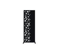 Lot de 3 Panneaux Décoratifs - Casanoov - SUNNY - H.160cm - Noir - Motifs côté gauche