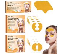 Lot de 3 pansements anti-rides du front - Pour le visage - Contre les rides et ridules