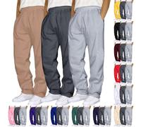Lot De 3 Pantalons De Survêtement Cargo pour Homme - Pantalon Jogging pour Randonnée Sauvage avec Poches - Pantalons De Travail pour - Pantalon Chino pour Homme