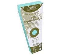 Lot de 3 paquets de 100 intercalaires trapèze bleu Perforation 2 trous