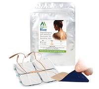 LOT DE 3 PAQUETS DE 12 COMPRESSES-ÉLECTROCHOCS AMORTISSANTES 5 cm x 5 cm BLEUES POUR PEAU SENSIBLE Med-Fit