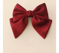 Lot de 3 paquets d'épingles à cheveux à grand nœud, accessoires pour cheveux coréens haut de gamme, pince à ressort bordeaux, couvre-chef d'environ 17 x 14 cm, mélange multicolore et assortiment en