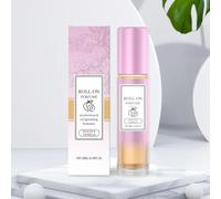 Lot de 3 parfums à phéromones pour femme, mini roller-on, 10 ml, parfum naturel frais et floral, convient à tous les types de peau, portable et parfum longue durée (pêche vanille)