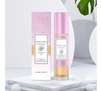 Lot de 3 parfums à phéromones pour femme, mini roller-on, 10 ml, parfum naturel frais et floral, convient à tous les types de peau, portable et parfum longue durée (fraise pivoine)