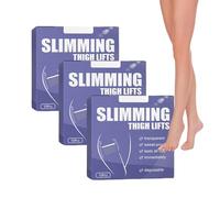 Lot de 3 patchs en cellulite pour jambes d'absinthe, ruban adhésif transparent invisible pour le corps, sculptant de belles jambes, contre la cellulite, bande de peau pour la peau flasque