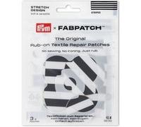 Lot de 3 patchs FabPatch STRETCH DESIGN Rub-on Patch - Prym(...) - Noir/Blanc Noir/Blanc