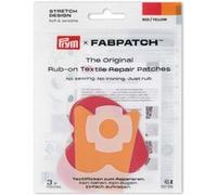 Lot de 3 patchs FabPatch STRETCH DESIGN Rub-on Patch - Prym(...) - Rouge/Jaune Rouge/Jaune