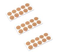 Lot de 3 patchs magnétiques anti-acupression 600 gauss 30 aimants pour soulager la douleur corps mince perte de poids autocollants Relax Aimant traitement