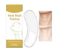 Lot de 3 patchs nutritifs en polyéthylène pour peaux rugueuses | Tour de cou hydratant pour petite amie, femme, homme, femme, maman, maison, bain et voyage