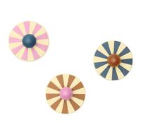 Lot de 3 patères circus