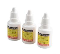 Lot de 3 pâtes à souder liquide en acier inoxydable de 20 ml pour soudure rapide, solution métallique pour tôle galvanisée, nickel, cuivre, fer