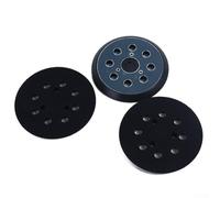 Lot de 3 patins de ponçage de 12,7 cm pour ponceuses excentriques Makita BO5021K BO5010 BO5021, disque de collecte de poussière à 8 trous avec filetage de montage agressif