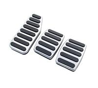 Lot de 3 patins de protection pour pédale d'accélérateur de frein, en acier inoxydable, pour Suzuki, Swift 2009 2010 2011 2012 2013 2014 2015 2016 Accessoires pédales de repose-pieds (couleur : MT 3