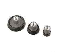 Lot de 3 patins de support pour filetage M14/1/2/3" - Disques de ponçage en éponge souple avec plaques de support de moulage par injection/polissage pour outils rotatifs/accessoires de polissage