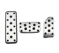 Lot de 3 pédales de voiture pour Subaru, Forester, Impreza XV GT 2015-2021 - Pédales de frein à gaz (3 pièces)